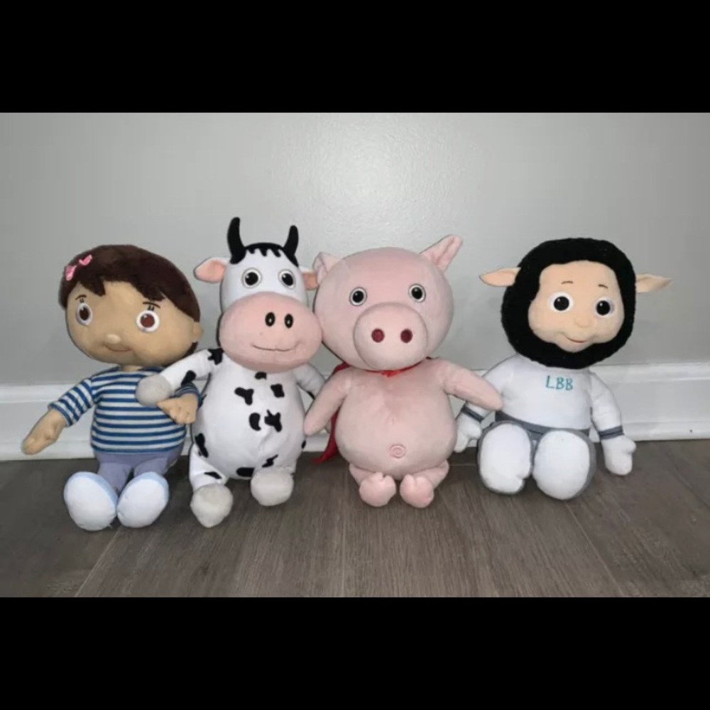 Little baby bum plushies (Daisy, Baa Baa, Mia, Pig
